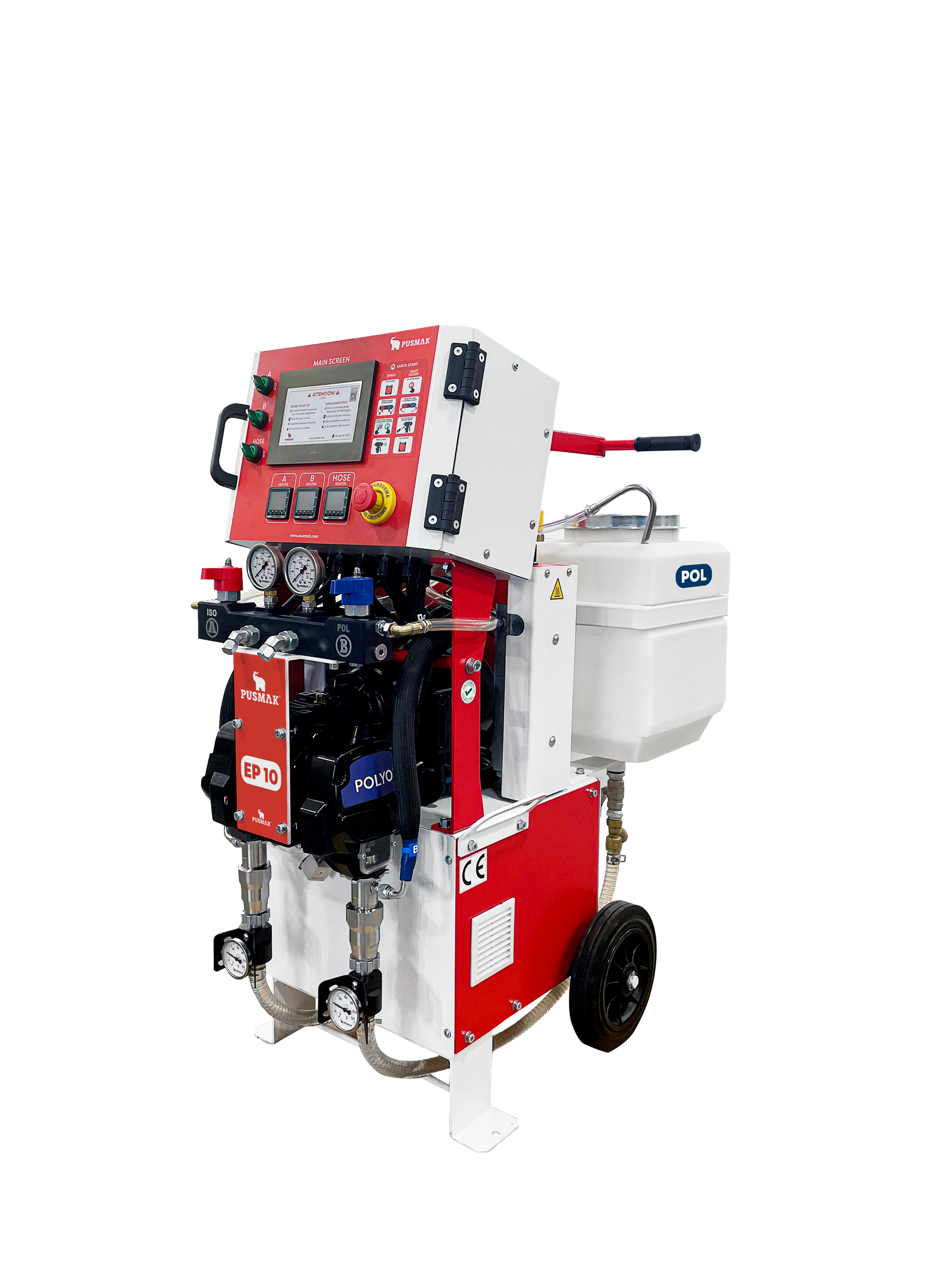 Tek Fazlı Sprey Poliüretan Köpük Makinesi